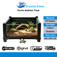 40cm x 40cm x 21cm Turtle Habitat Tank